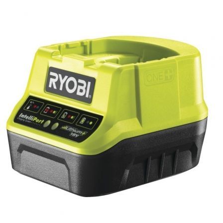 Ryobi One+ Cargador y Batería de Litio RC18120-125 18V 2,0Ah